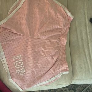 Pink IUP gym shorts